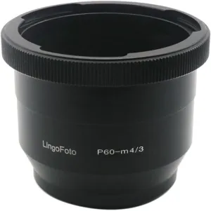 P60-M4/3 Lens Adapter Ring for Pentacon 6 for Kiev 60 Lens and for Micro Four Thirds M4/3 Camera Metal Lens Adapter Ring Manual Focus Adapter Ringocus Adapter Ring