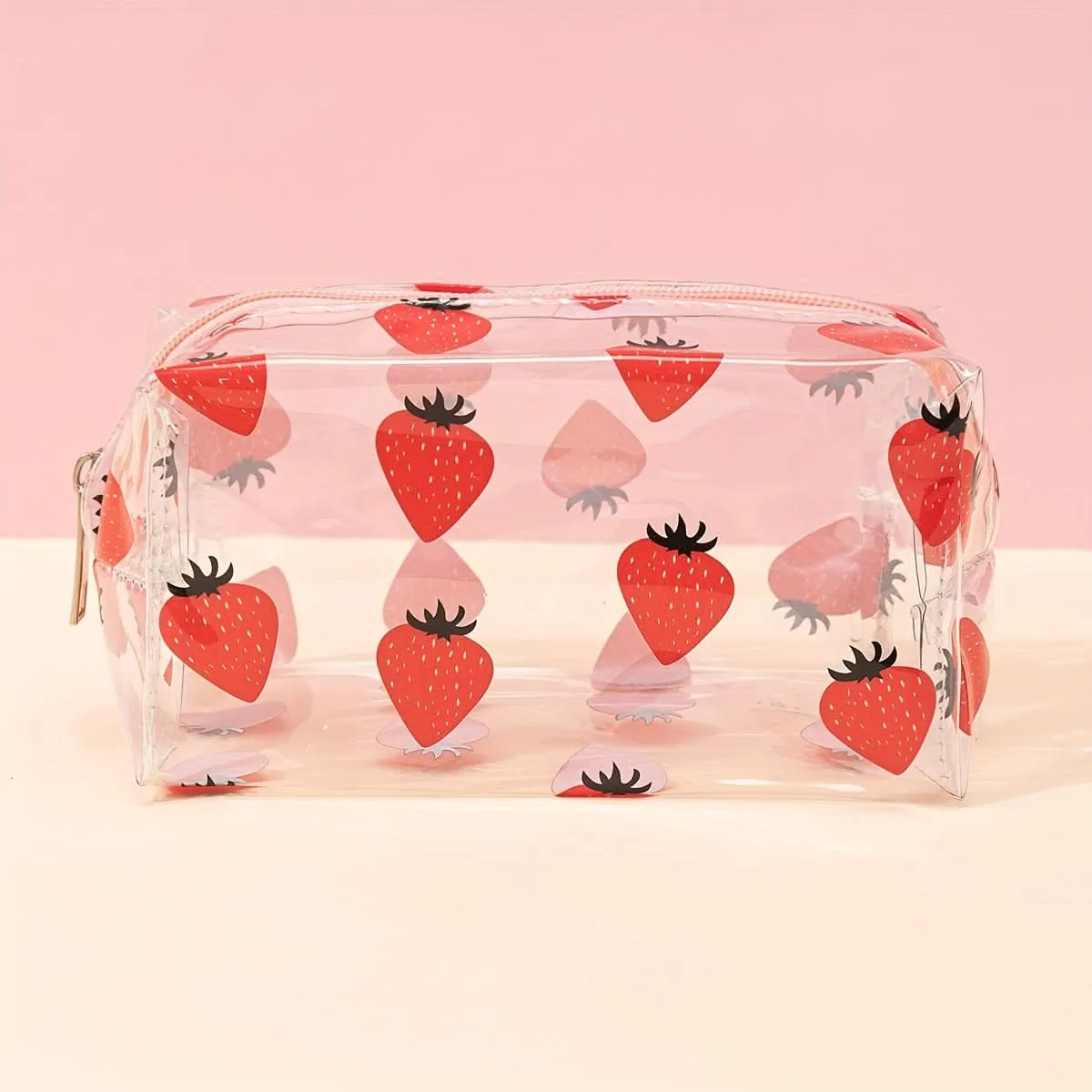 Pack of 6 pcs Waterproof Clear Cosmetic Bag Set
