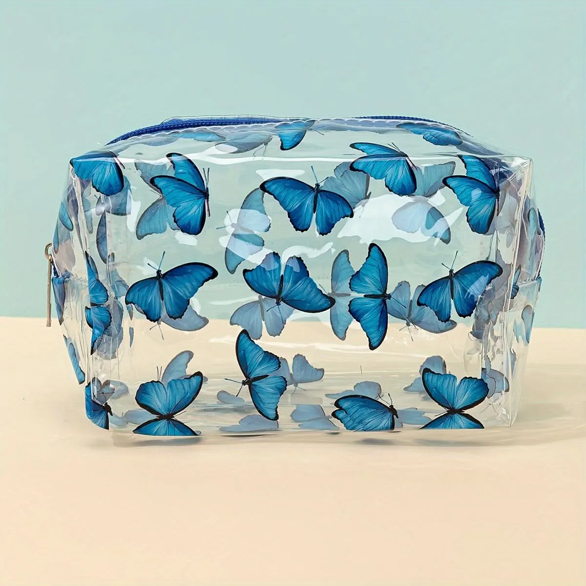 Pack of 6 pcs Waterproof Clear Cosmetic Bag Set