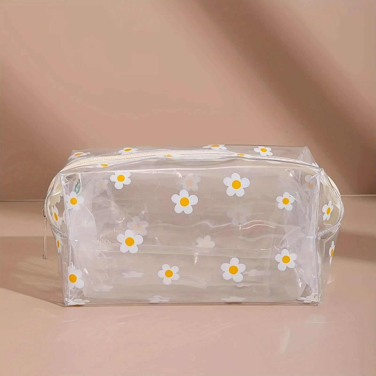 Pack of 6 pcs Waterproof Clear Cosmetic Bag Set