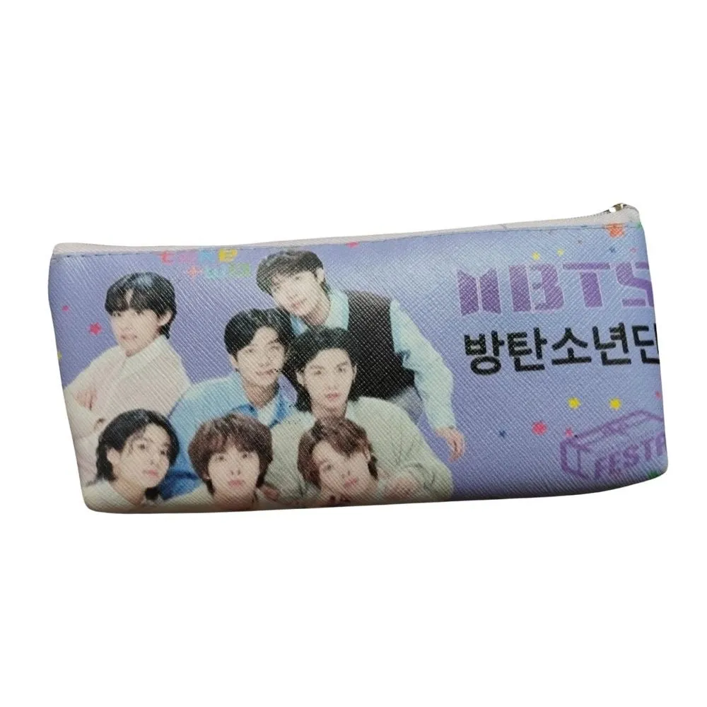 Pack Of_2 Pencil Poch - BTS |   Canvas  |   Stationery | 3  Years