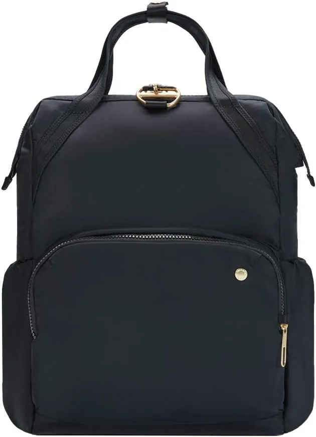 PacSafe Women's Citysafe CX 17L Anti Theft Backpack-Fits 16 inch Laptop, Black, One Size