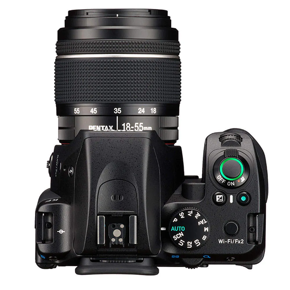 Pentax KF Camera with 18-55mm WR Lens - Black