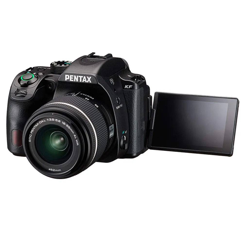 Pentax KF Camera with 18-55mm WR Lens - Black