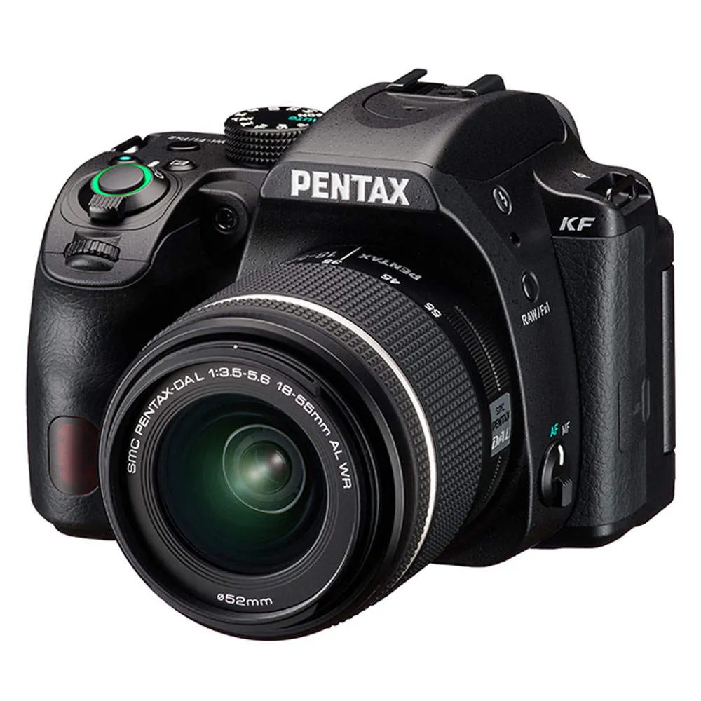 Pentax KF Camera with 18-55mm WR Lens - Black