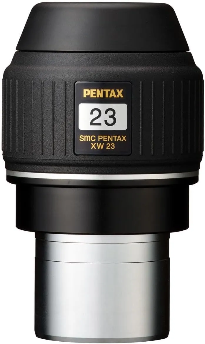 PENTAX smc XW23 2-Inch Eyepiece for Astronomical telescopes. Extra-Wide 85°Apparent Angle of View, 20mm Eye Relief, Multi-Layer Coating, All-Weather, Made in Japan