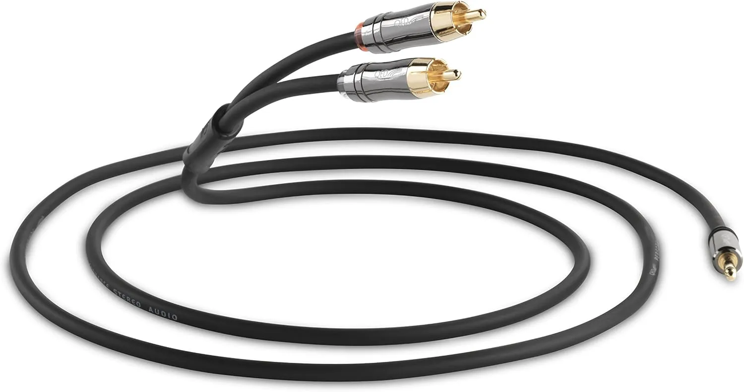 Performance Audio Jack To Phono Graphite 1.5M