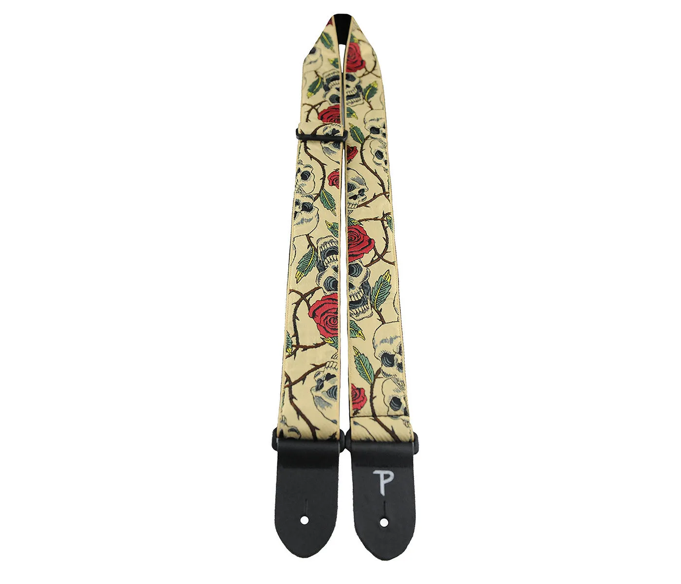 Perri's Skull Jacquard  Camera Strap