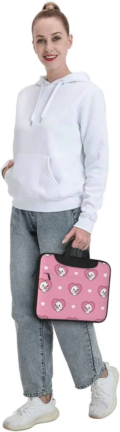 Pet French Bulldog Laptop Bag Classic Slim Briefcase Messenger Bag, Spacious, Ergonomic