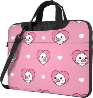 Pet French Bulldog Laptop Bag Classic Slim Briefcase Messenger Bag, Spacious, Ergonomic