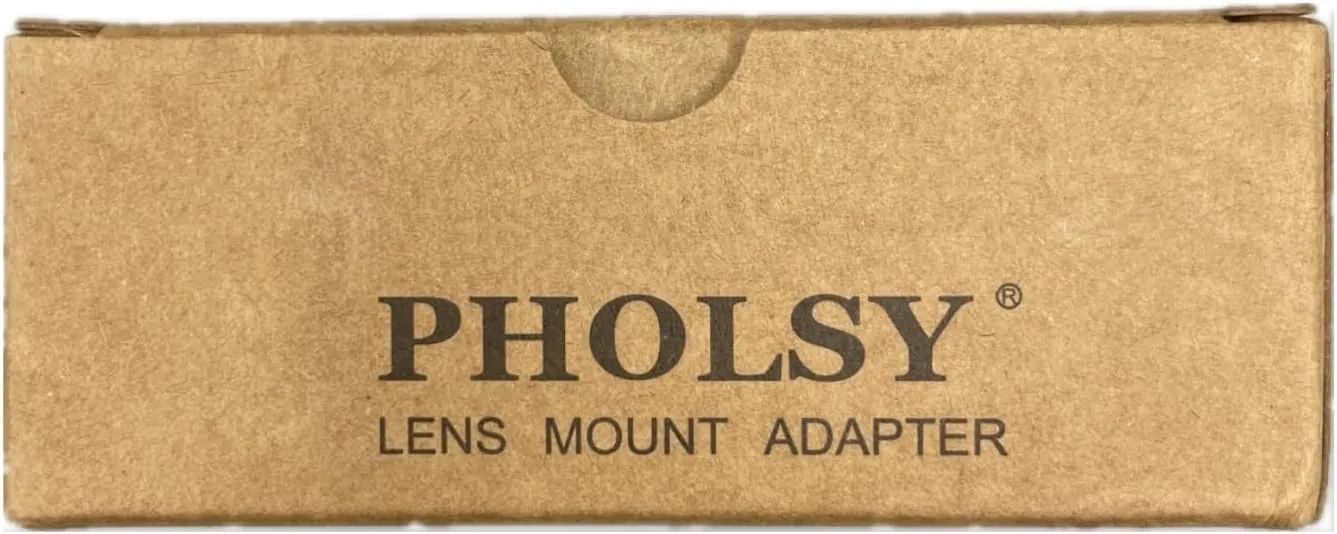 PHOLSY M42 to FX Lens Mount Adapter Compatible with M42 42mm Screw Mount Lens to Fujifilm X Mount Camera Body, M42 to Fuji X
