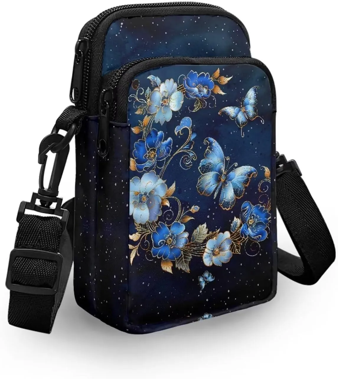 Phone Bag Purse Wallet Crossbody Bag Lightweight Roomy Pockets Smartphone Sports Armband Bag