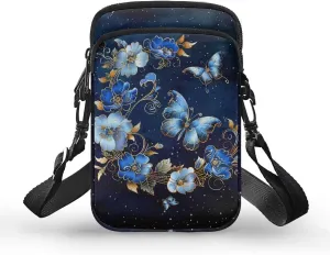 Phone Bag Purse Wallet Crossbody Bag Lightweight Roomy Pockets Smartphone Sports Armband Bag
