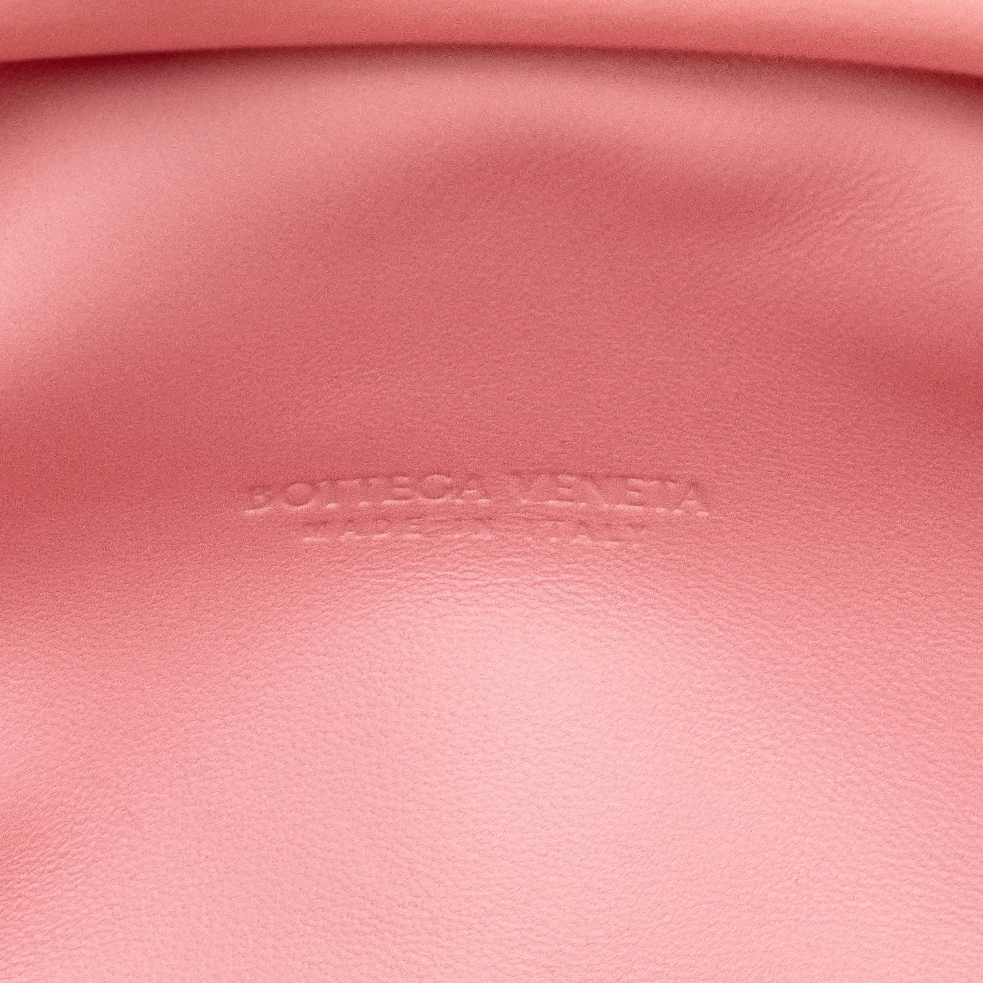Pink Bottega Veneta Chenille The Mini Pouch Crossbody Bag