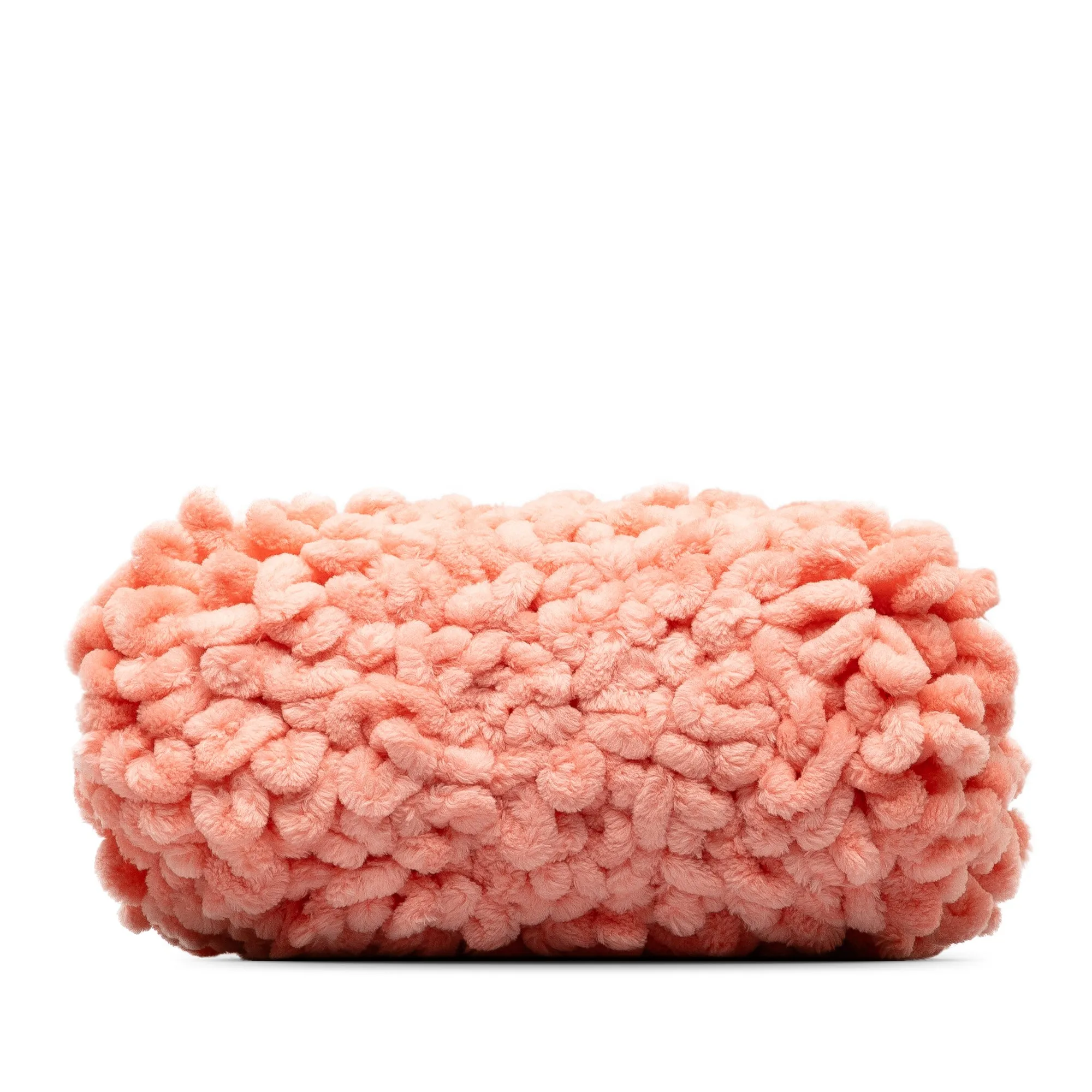 Pink Bottega Veneta Chenille The Mini Pouch Crossbody Bag