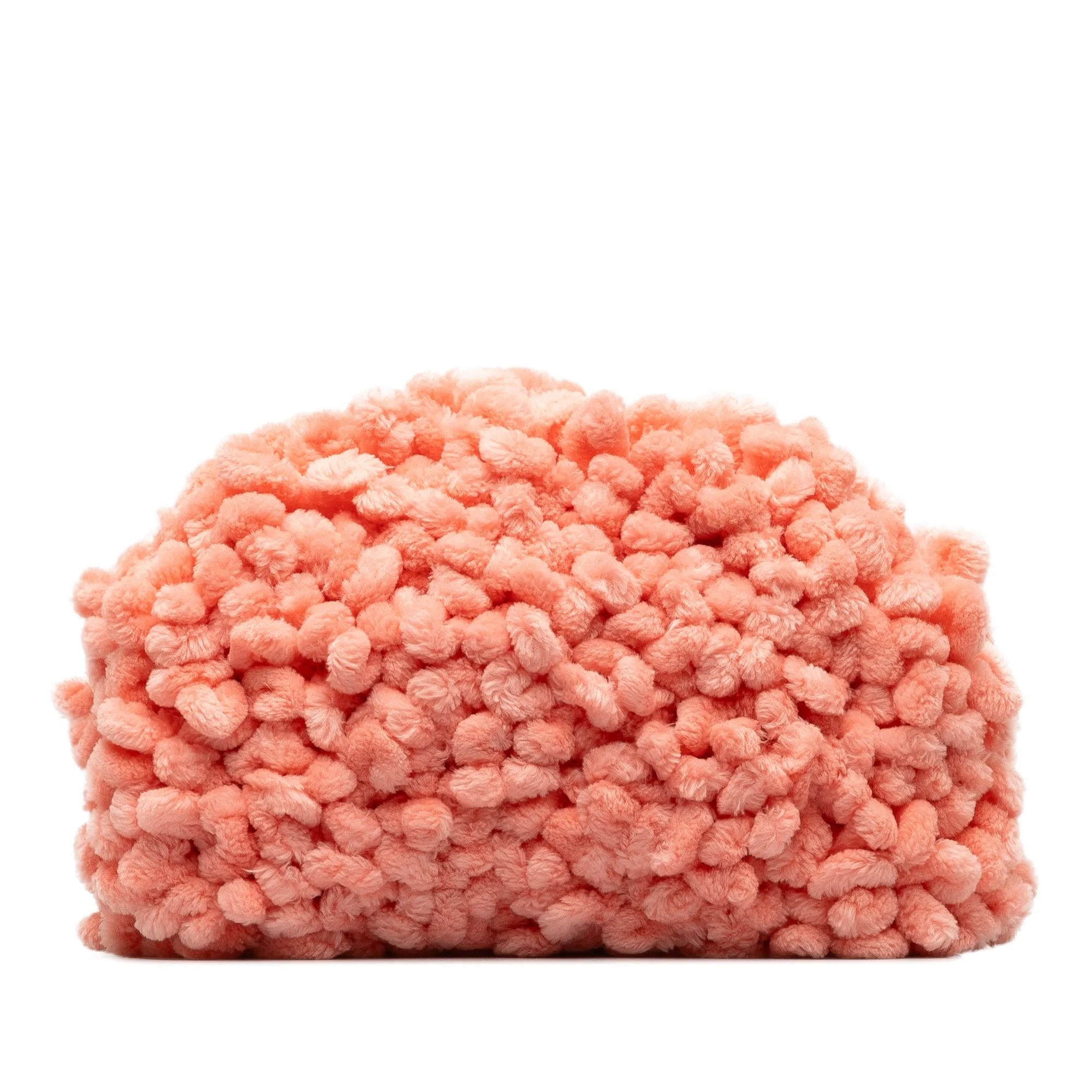 Pink Bottega Veneta Chenille The Mini Pouch Crossbody Bag