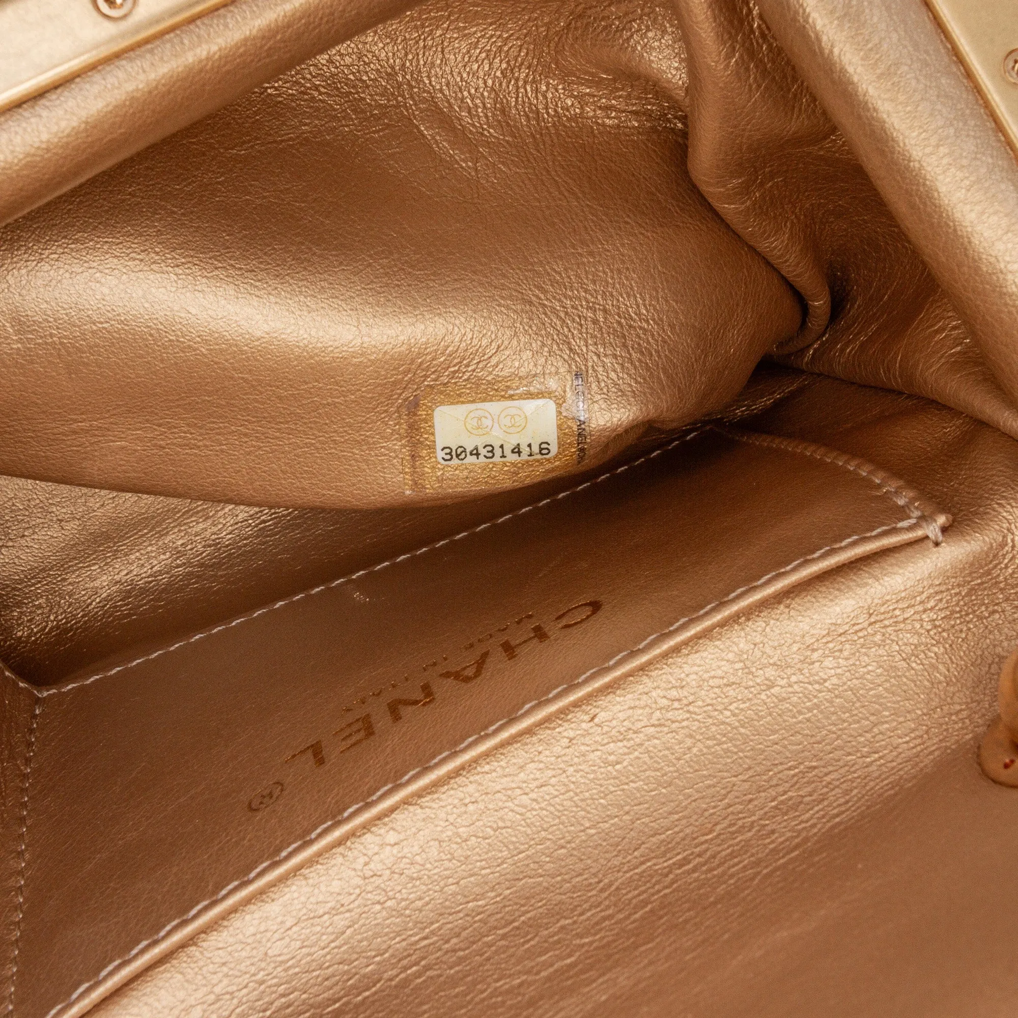 Pink Chanel Quilted Lambskin My Crush Vanity Bag