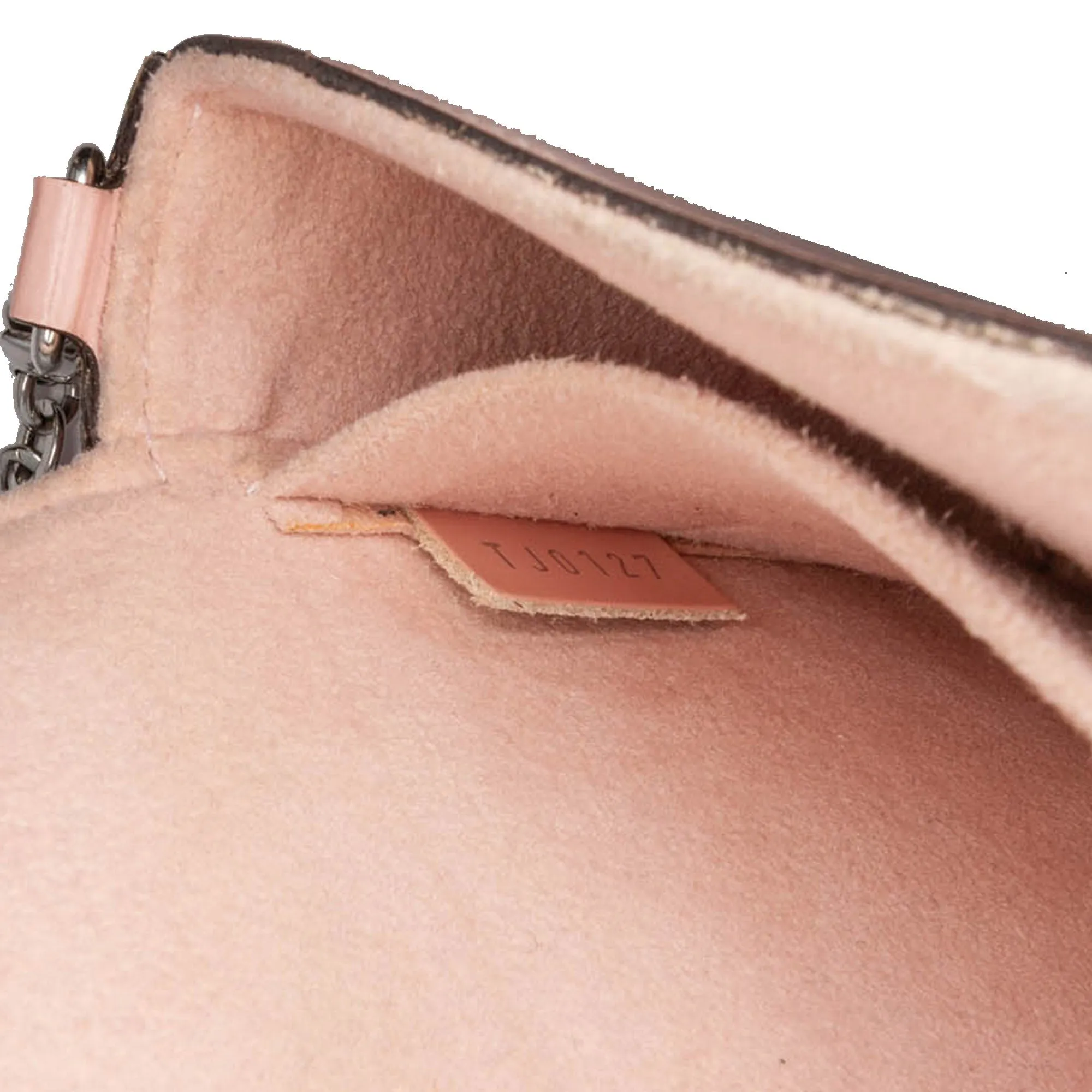 Pink Louis Vuitton Epi Pochette Felicie Crossbody Bag