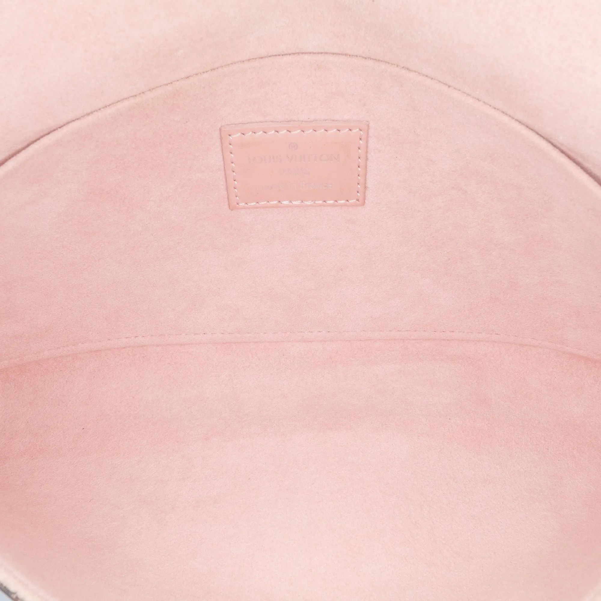 Pink Louis Vuitton Epi Pochette Felicie Crossbody Bag