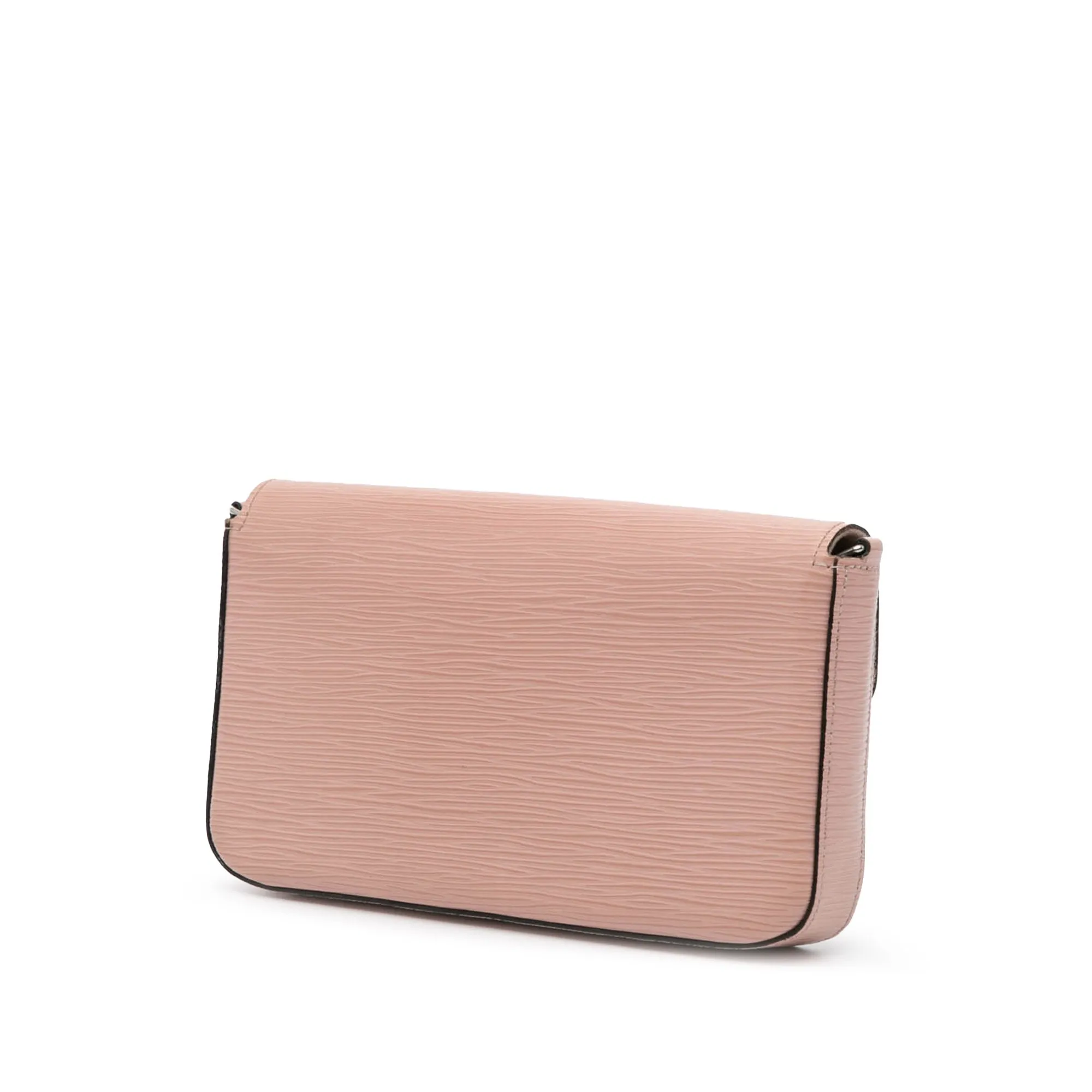Pink Louis Vuitton Epi Pochette Felicie Crossbody Bag