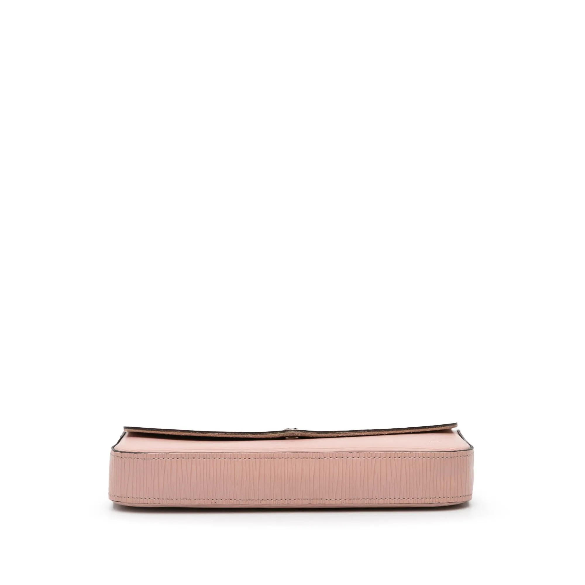 Pink Louis Vuitton Epi Pochette Felicie Crossbody Bag
