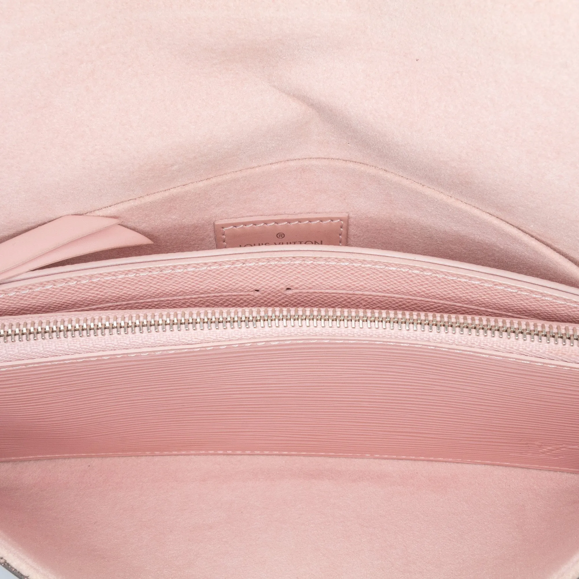 Pink Louis Vuitton Epi Pochette Felicie Crossbody Bag
