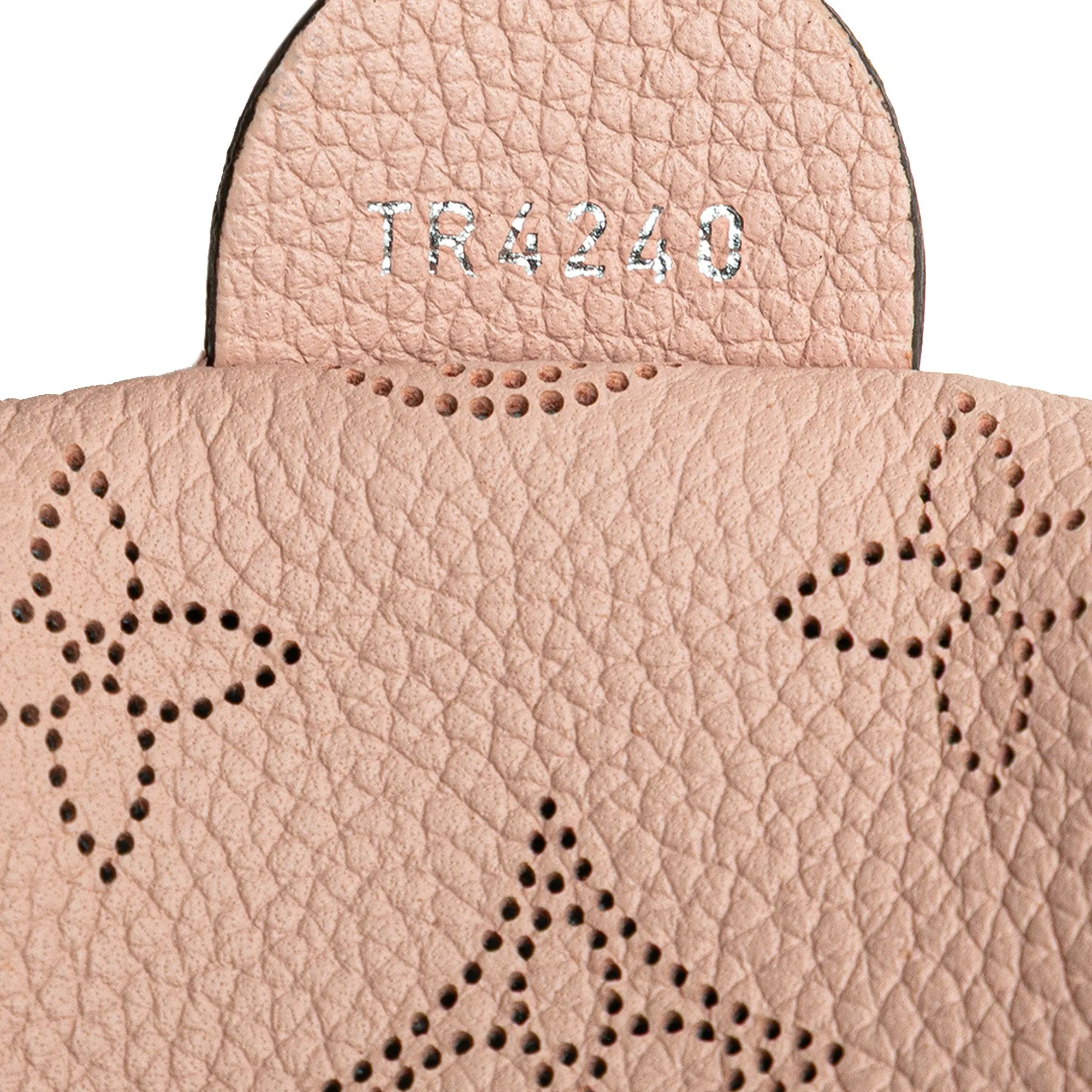 Pink Louis Vuitton Monogram Mahina Scala Mini Pouch Crossbody Bag
