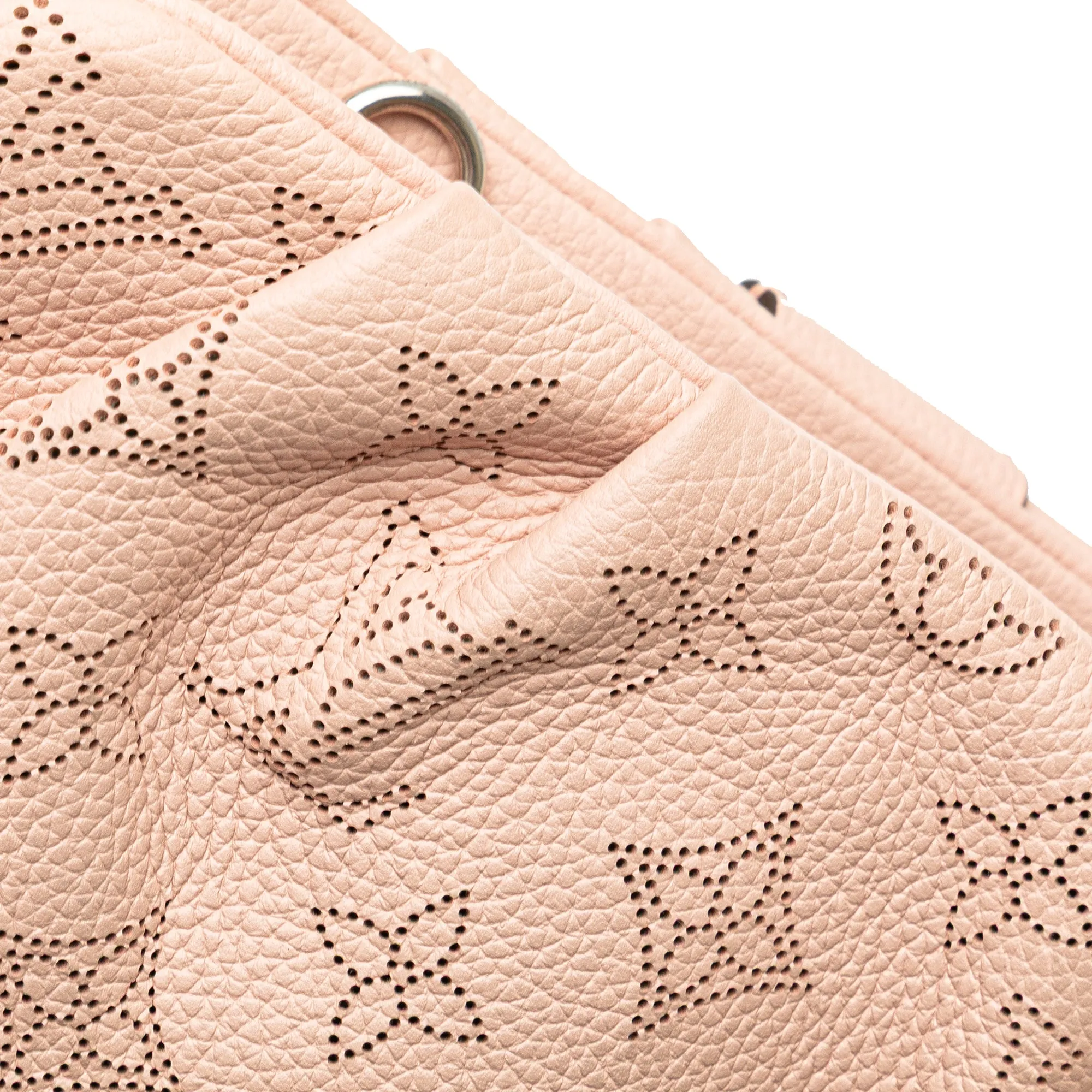 Pink Louis Vuitton Monogram Mahina Scala Mini Pouch Crossbody Bag