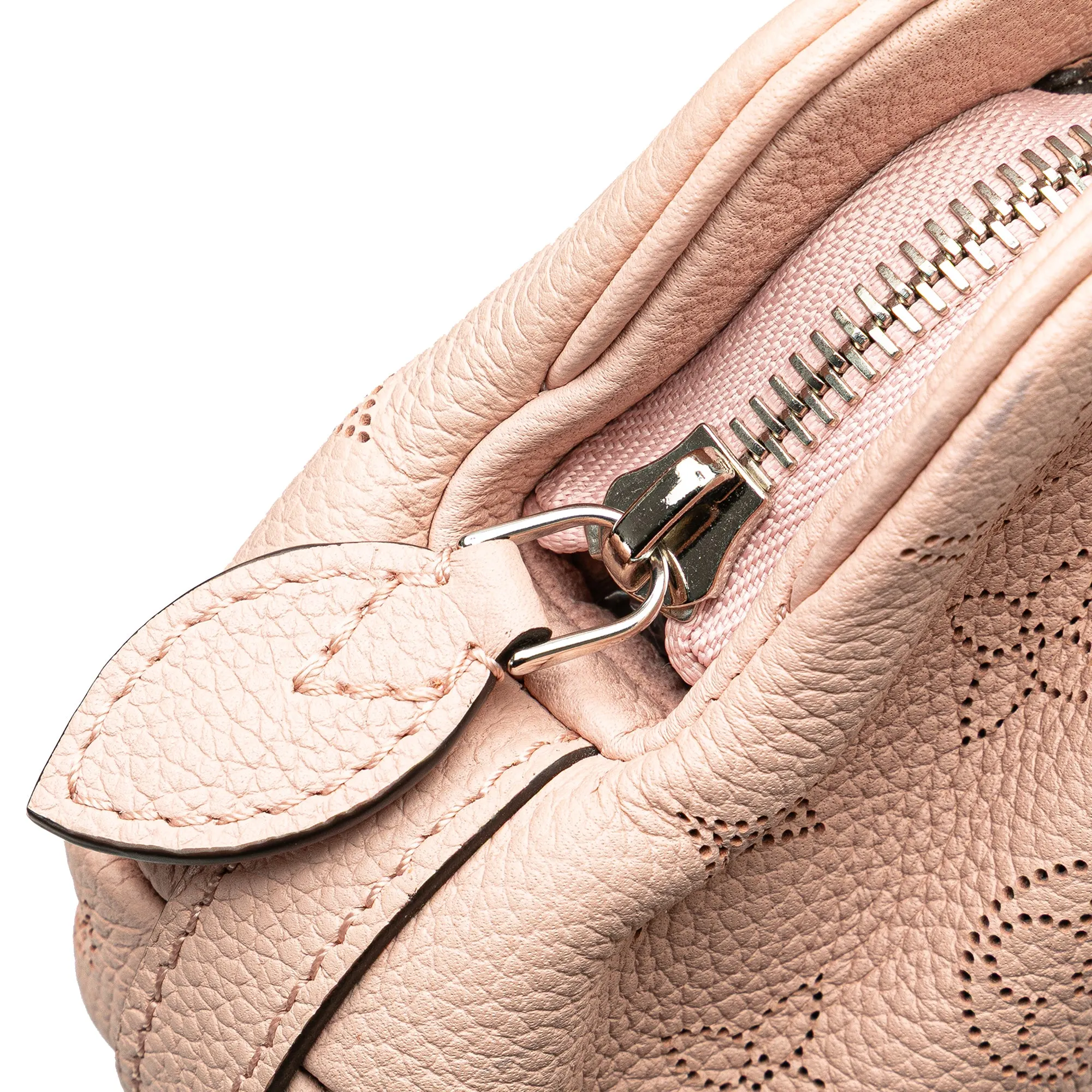 Pink Louis Vuitton Monogram Mahina Scala Mini Pouch Crossbody Bag