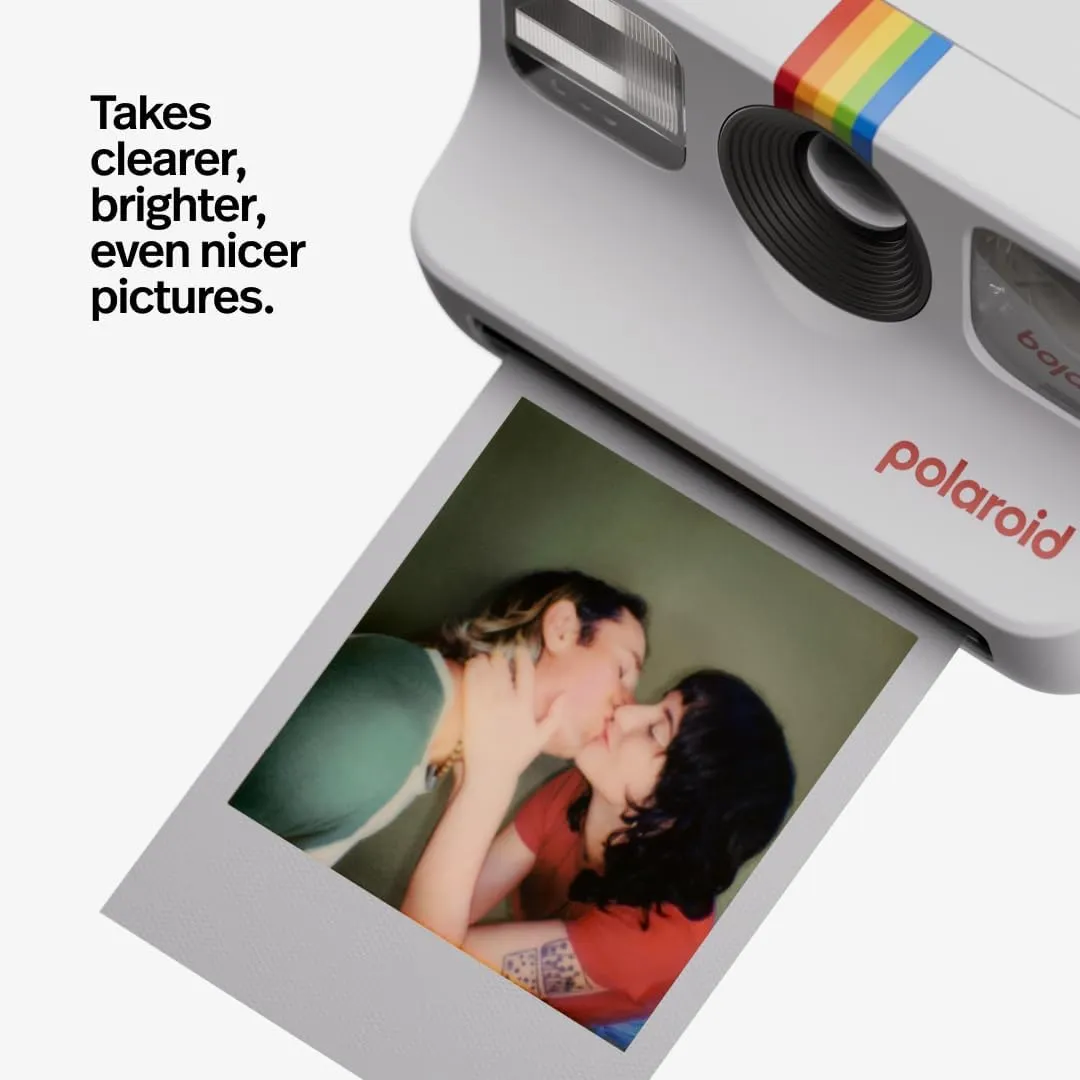 Polaroid Go Generation 2 - Mini Instant Camera   Film Bundle (16 Photos Included) - White (6282)