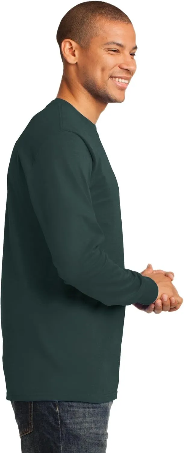 Port & Company - Tall Long Sleeve Essential Tee. PC61LST