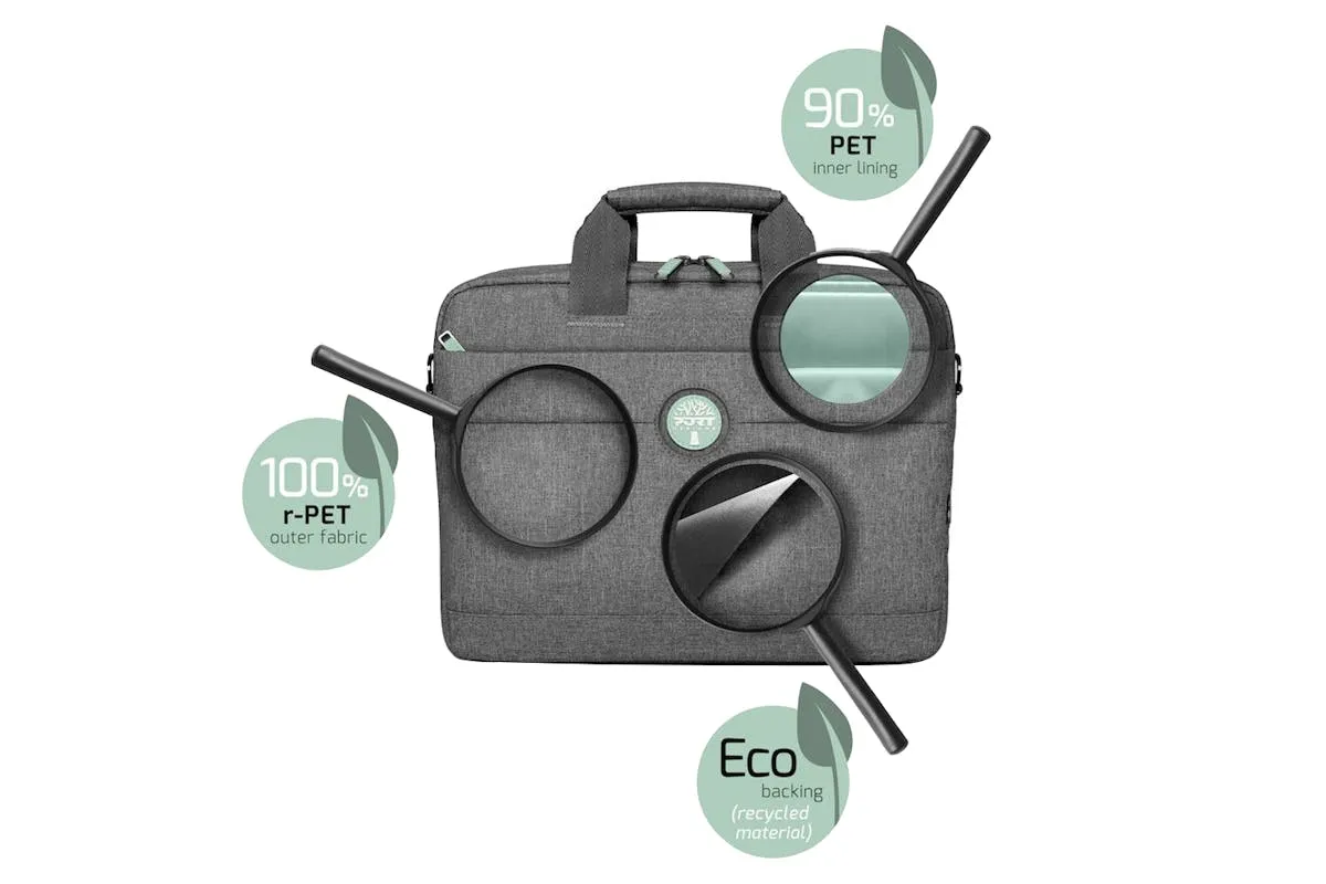 Port Yosemite 15.6" Eco-Trendy Laptop Bag | Grey