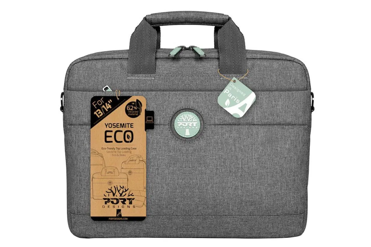 Port Yosemite 15.6" Eco-Trendy Laptop Bag | Grey