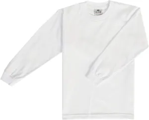 Pro Club Boy's Youth Cotton Long Sleeve Crewneck T-Shirt