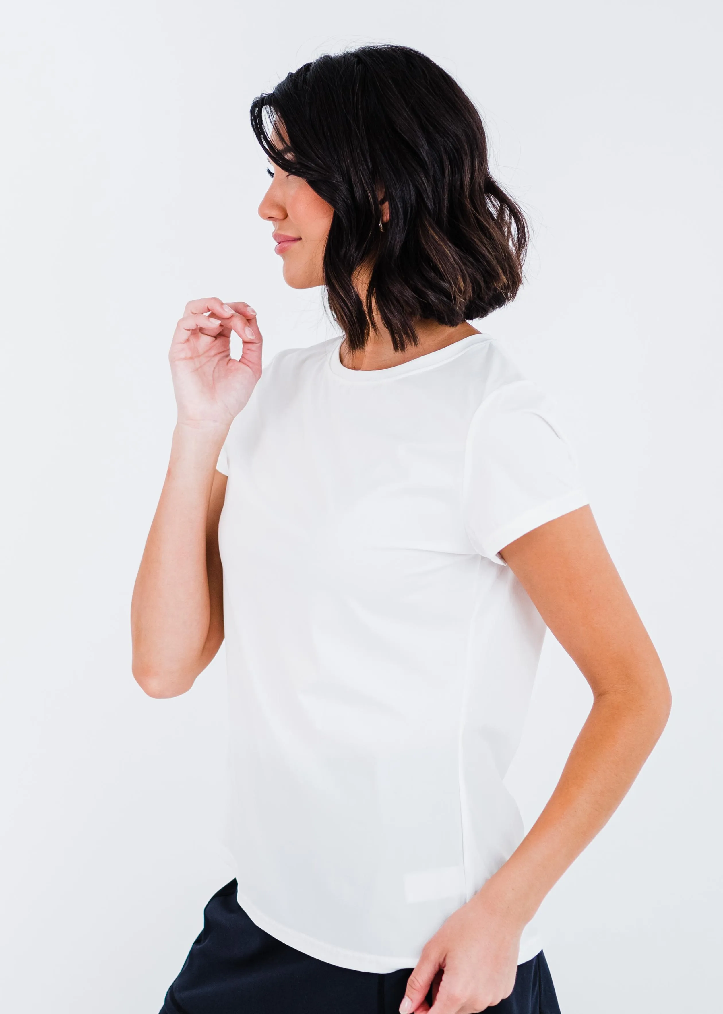Pro Pleated Back Performance Top