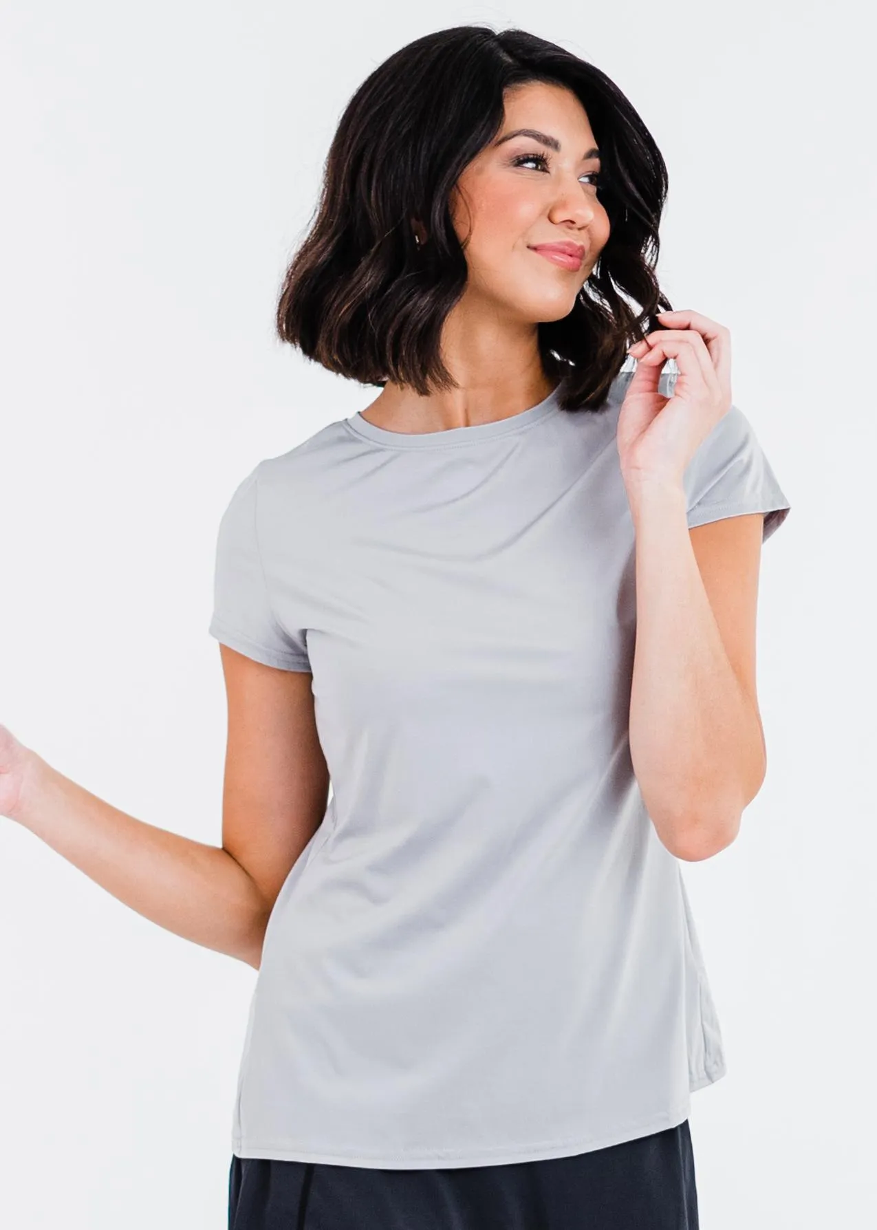 Pro Pleated Back Performance Top