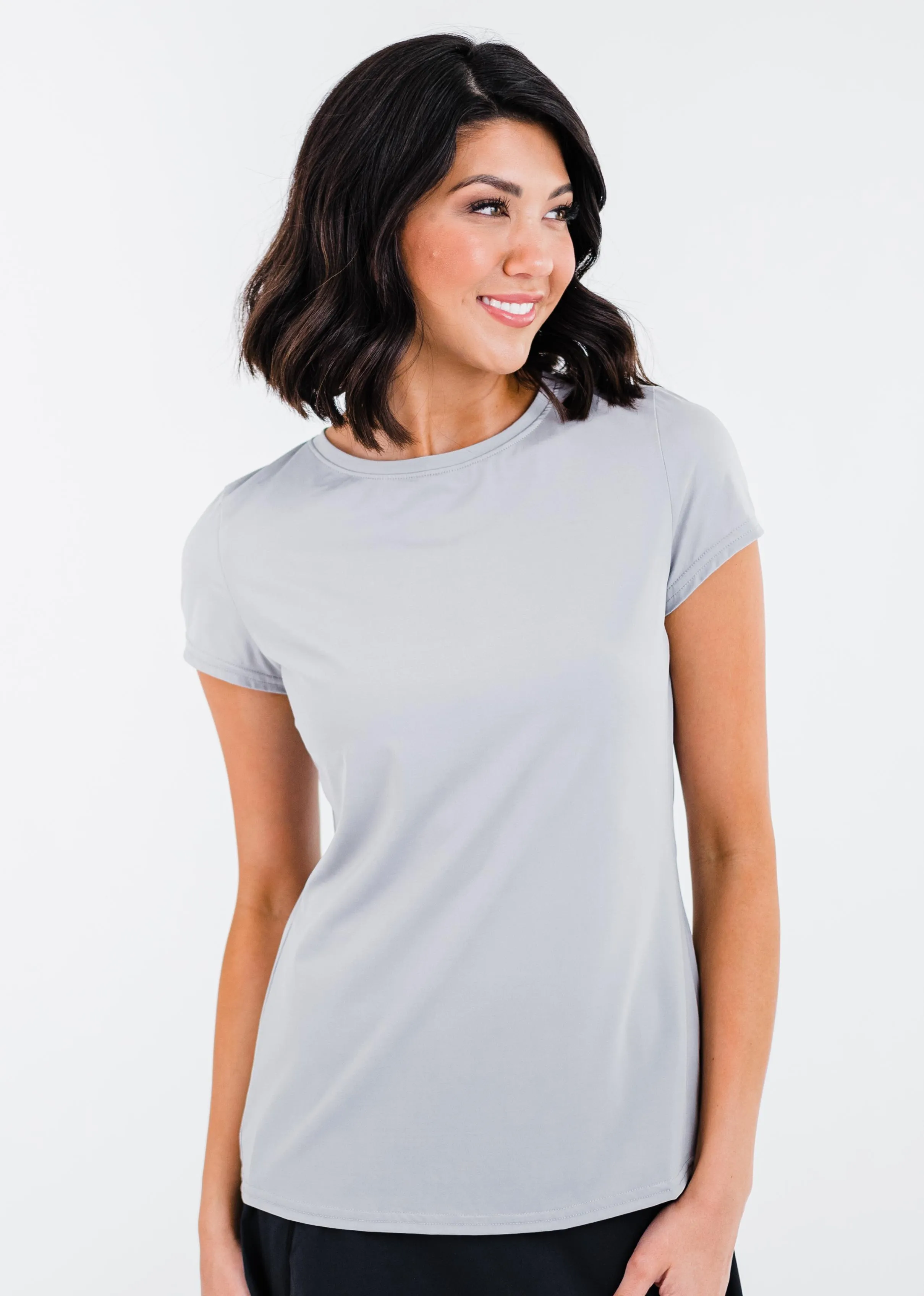 Pro Pleated Back Performance Top