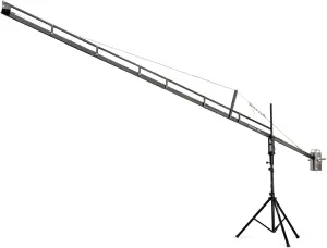 PROAIM 18ft Camera Crane Jib with Stand for Gimbals, Pan-Tilt & Fluid Head. for DSLR Video Cameras up to 8kg / 17.6lb (P-18-JS)