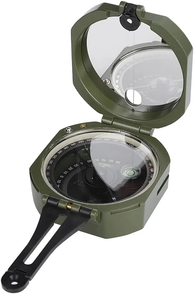 Professional Outdoor High Accuracy Geological Compass Fluorescent Compass