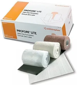 Profore Lite Multi-Layer Three (3) Compression Bandage System Latex Free (Sold per Box of 1 System)