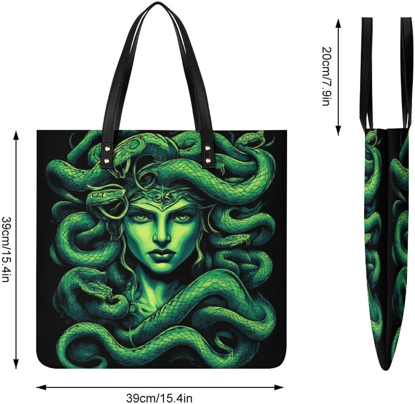 Pu Leather Tote Bag for Women Work Shoulder Bags Purses Handbags