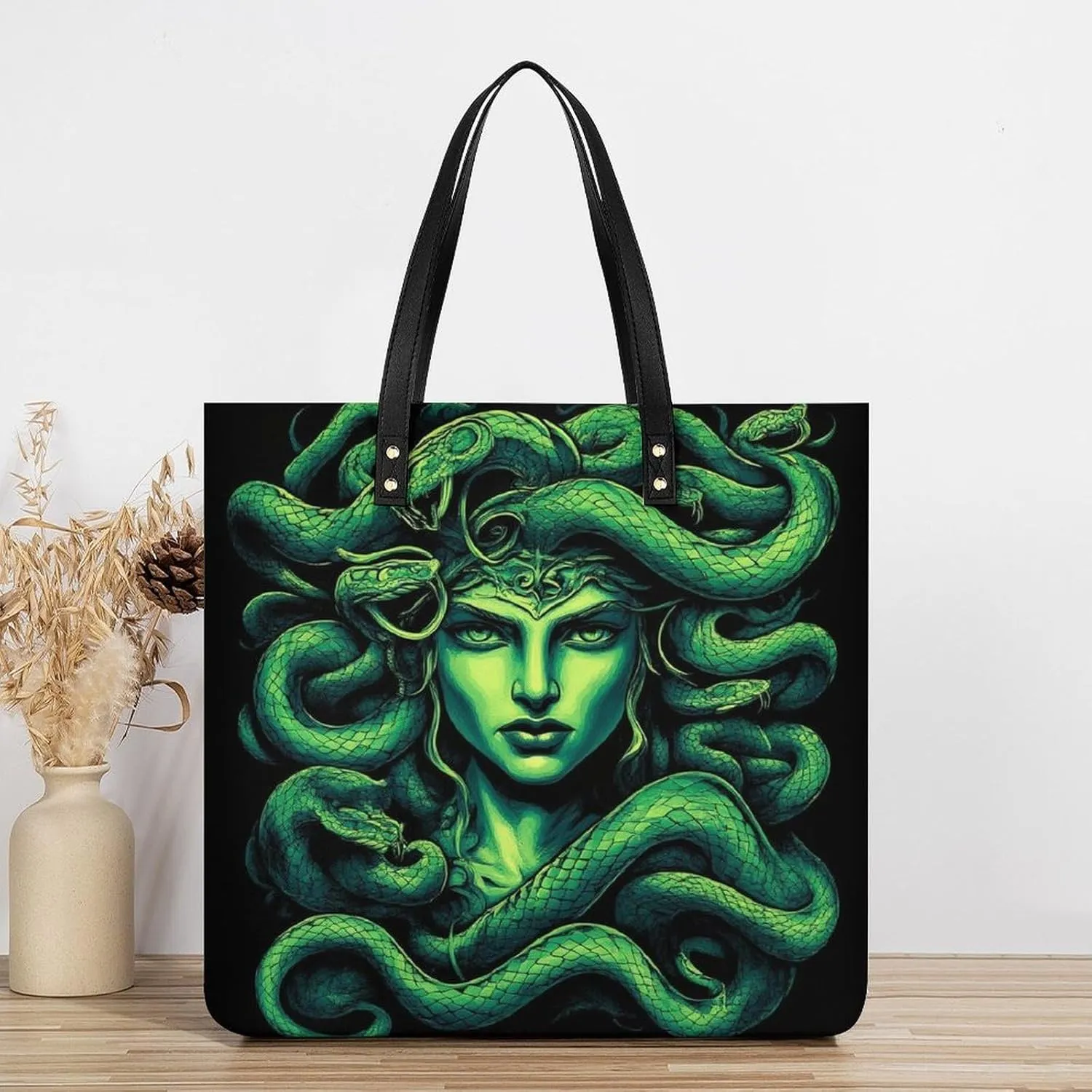 Pu Leather Tote Bag for Women Work Shoulder Bags Purses Handbags
