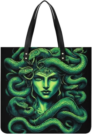 Pu Leather Tote Bag for Women Work Shoulder Bags Purses Handbags