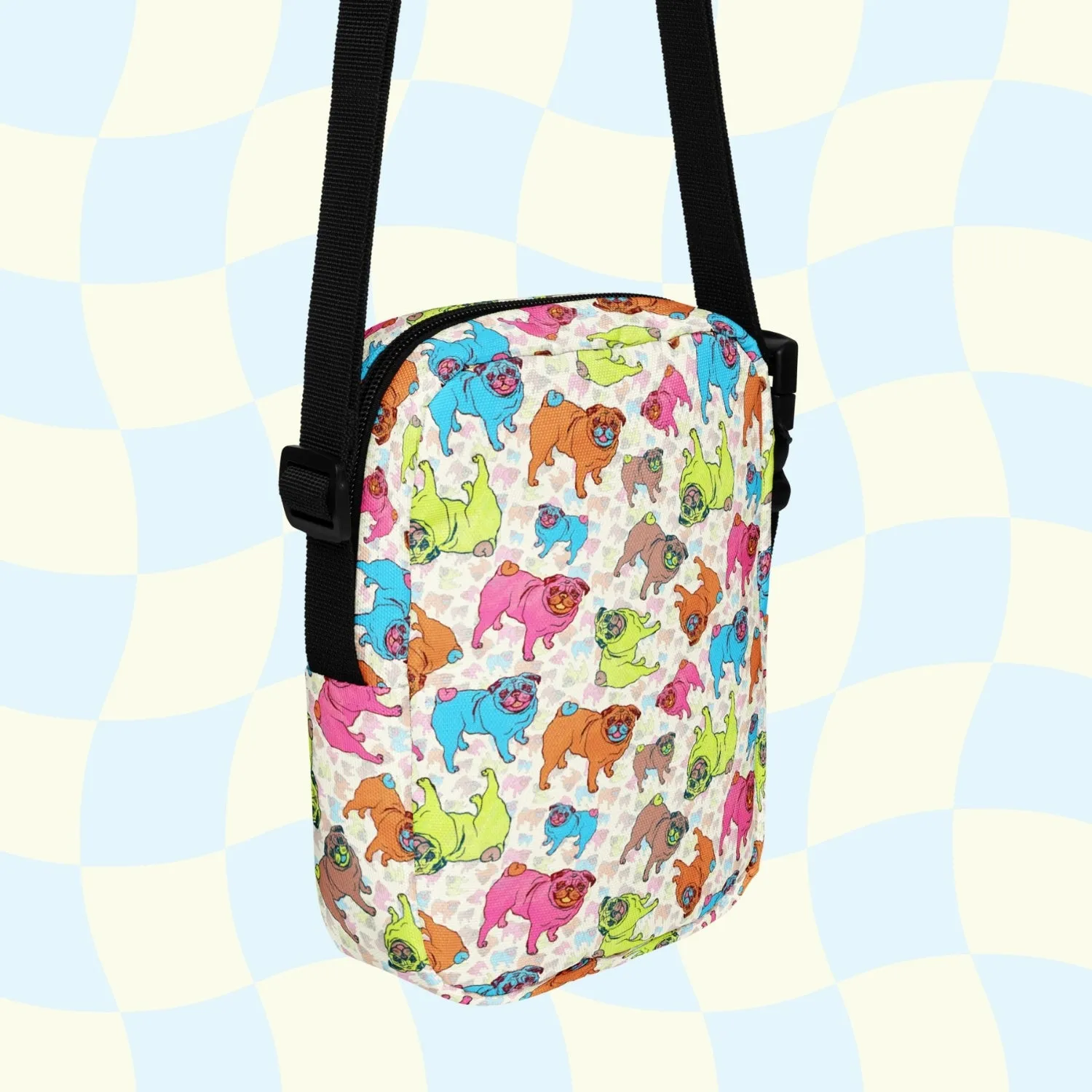 Pugalicious Mini Crossbody Bag