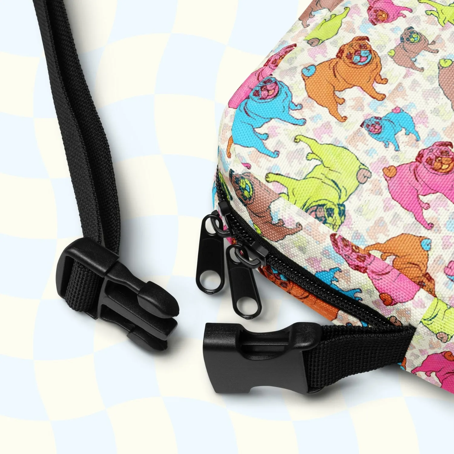 Pugalicious Mini Crossbody Bag
