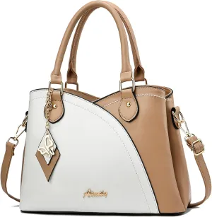 Purses and Handbags for Women Tote PU Leather Ladies Satchel Top Handle Crossbody Shoulder Bag