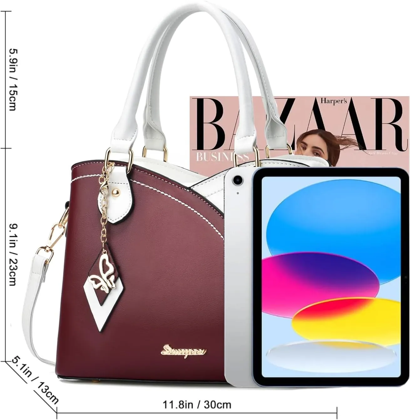 Purses and Handbags Top Handle Satchel Shoulder Bags Messenger Tote Bag for Ladies