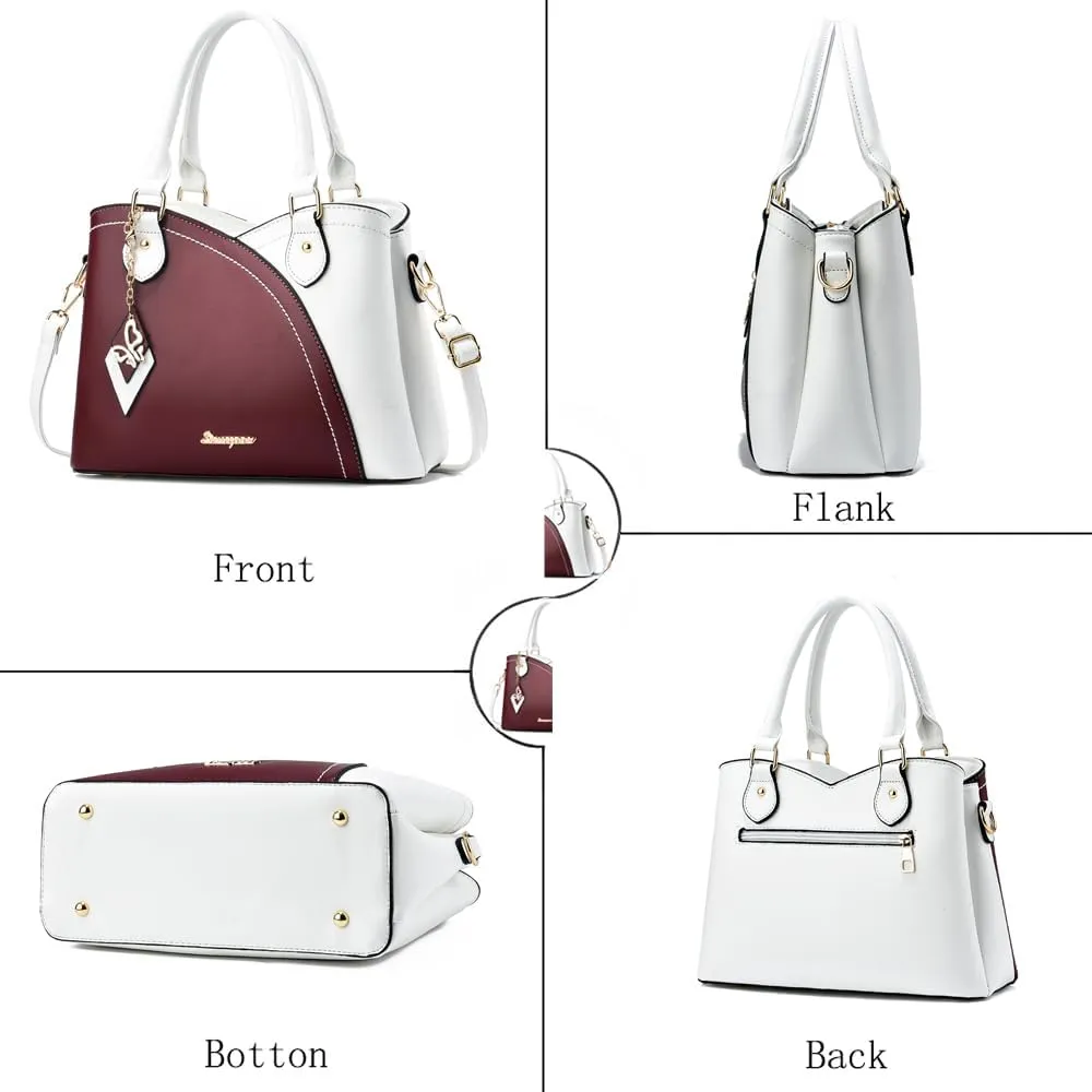 Purses and Handbags Top Handle Satchel Shoulder Bags Messenger Tote Bag for Ladies