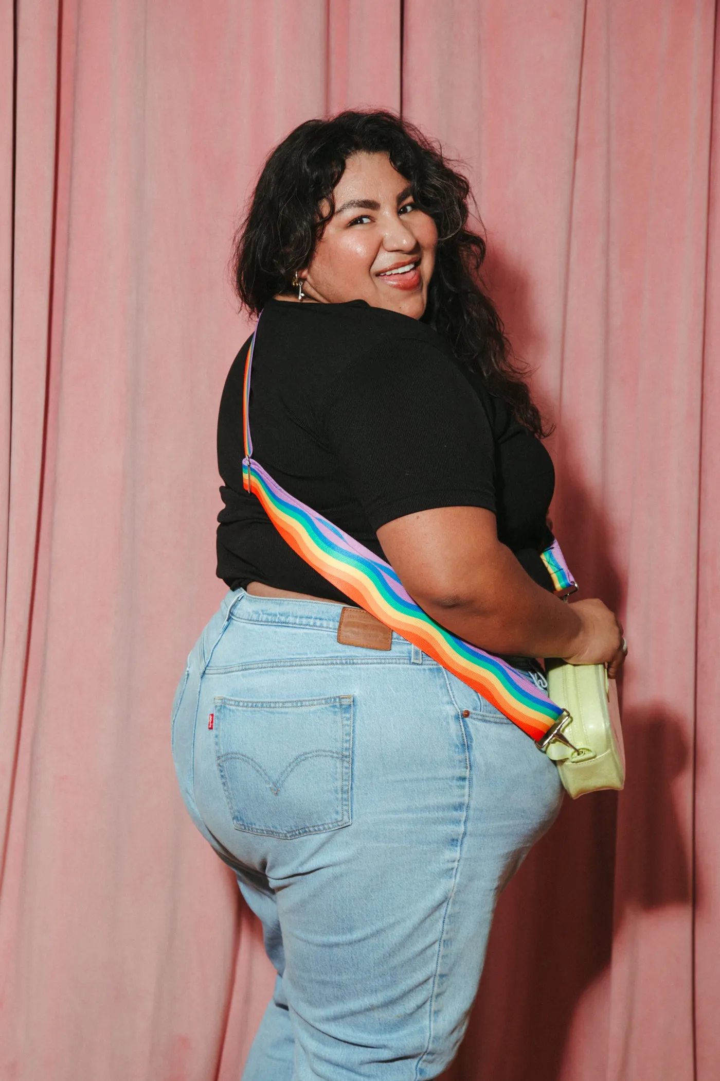 Rainbow Wiggle Bag Strap