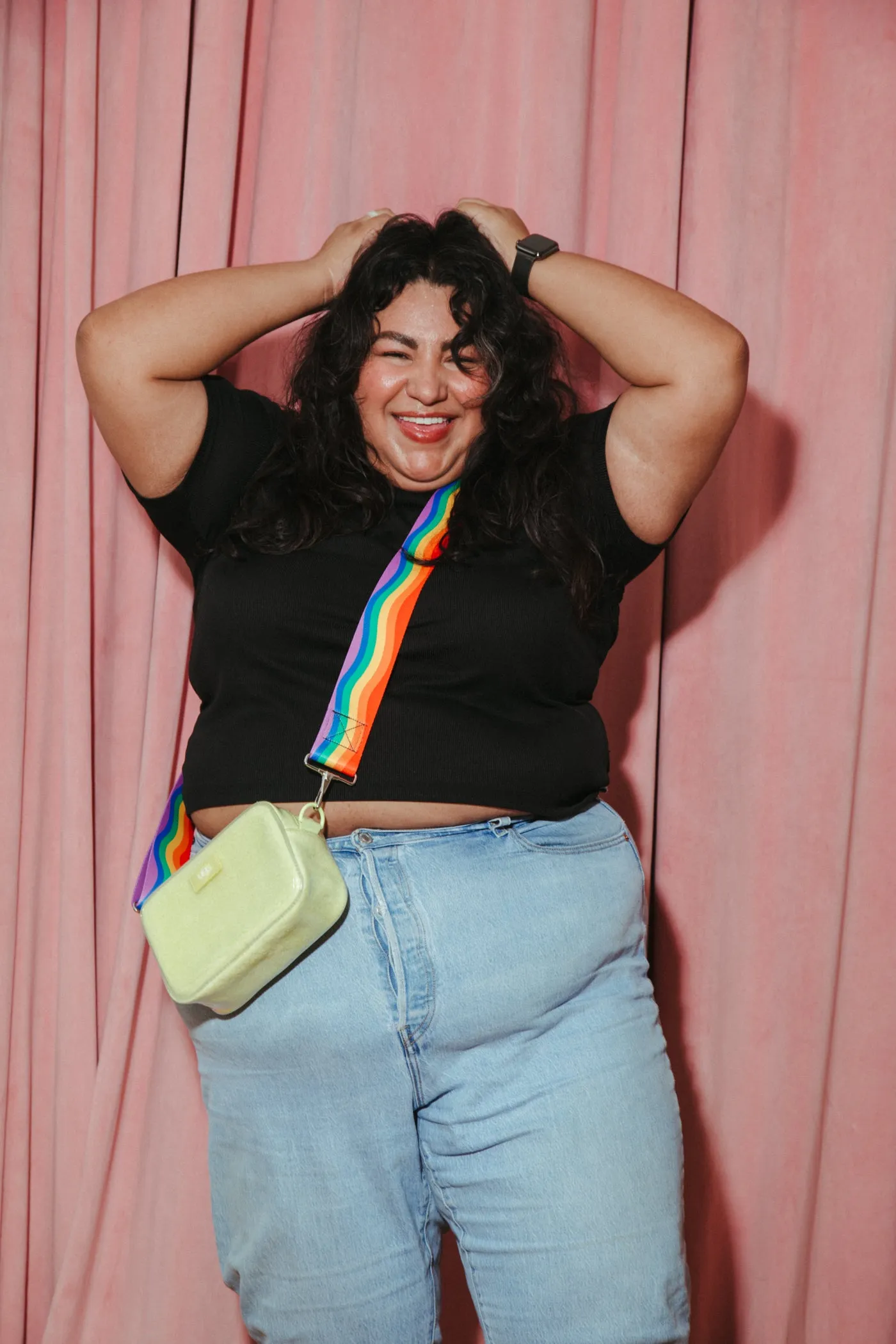 Rainbow Wiggle Bag Strap